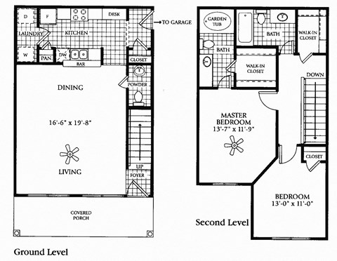 Verde Floor Plan at 2803 Riverside, Texas